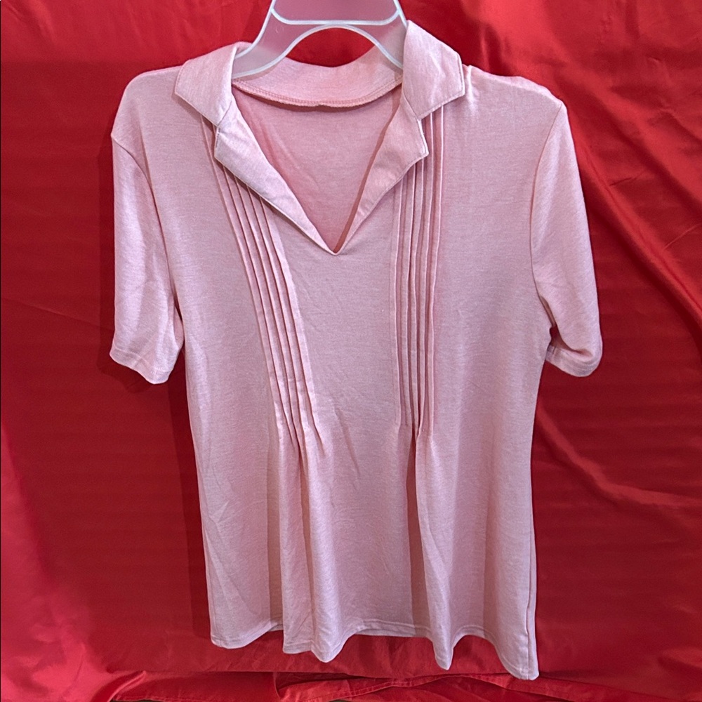 Elegant Pink Women's Top
